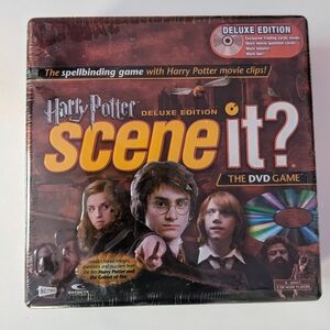 Harry Potter Scene It? Deluxe Edition DVD/Board Game *Never Opened